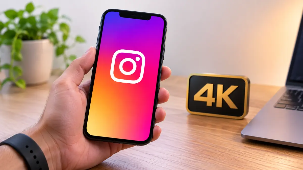 como postar em 4K no Instagram