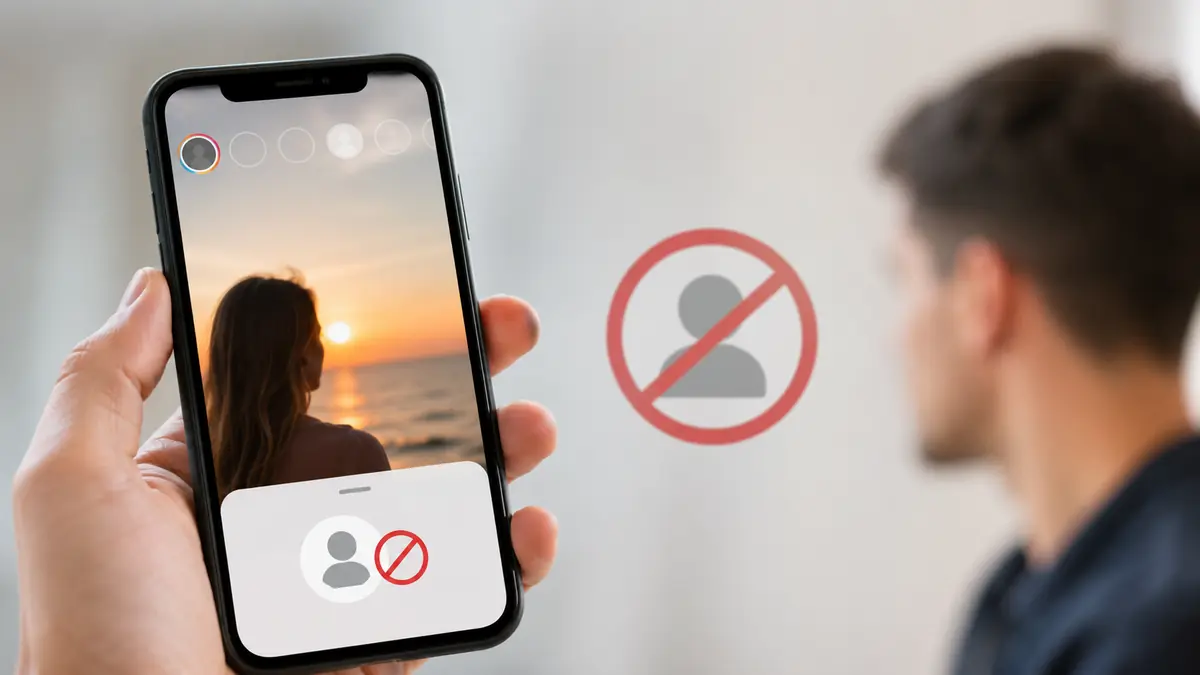 se eu bloquear alguém no Instagram ela pode ver que eu vi seus stories