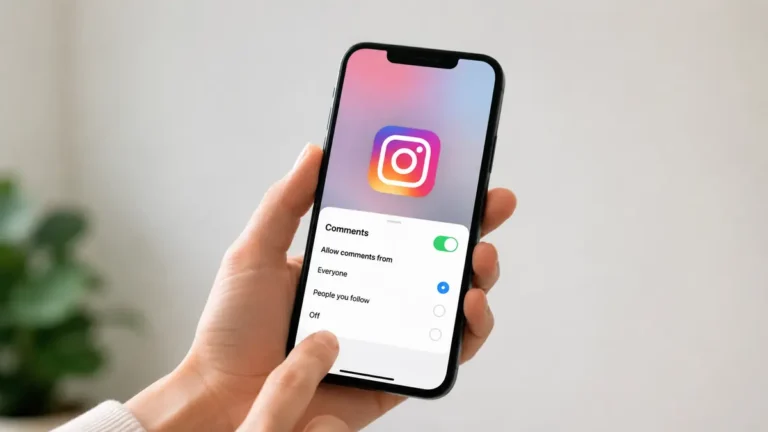 como ativar o comentário no Instagram