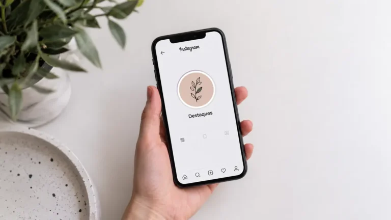 como colocar capa nos destaques do Instagram sem postar